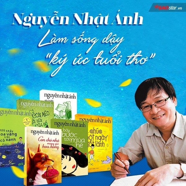 Nhà văn Nguyễn Nhật Ánh là tác giả nổi tiếng của Việt Nam về sách dành cho tuổi mới lớn và có nhiều tác phẩm được dịch và xuất bản ở nhiều quốc gia trên thế giới. (Nguồn ảnh: freemar.vn)
